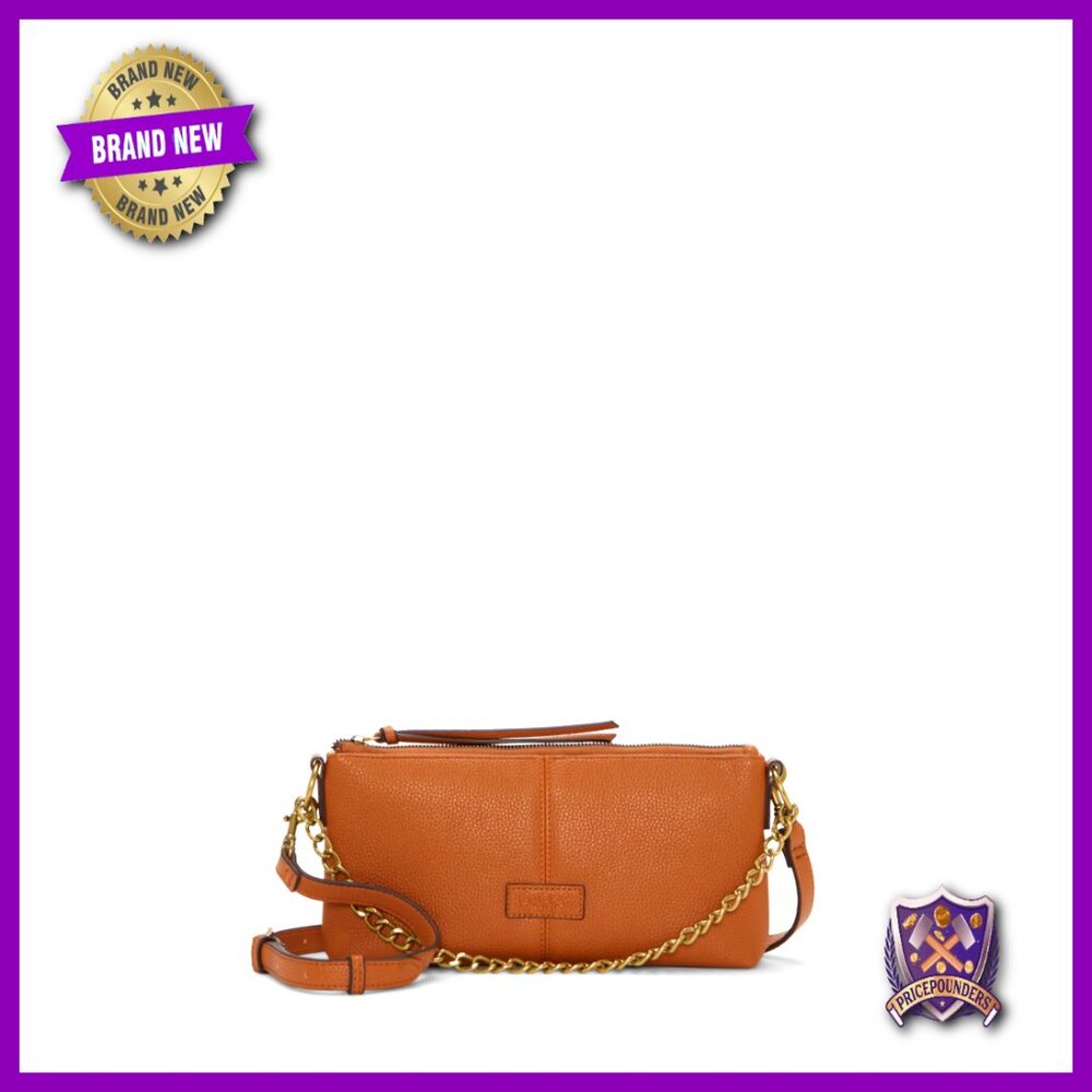 Crossbody Bag Convertible Shoulder Strap Multiple Pockets Zipper Closure Chic